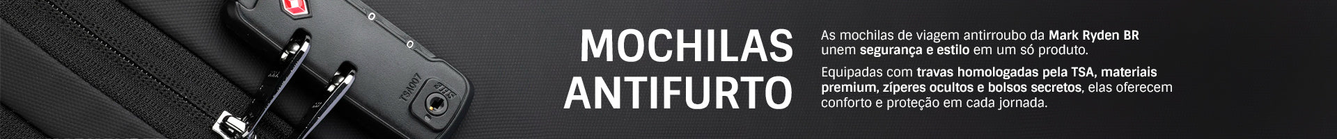 Mochilas antifurto