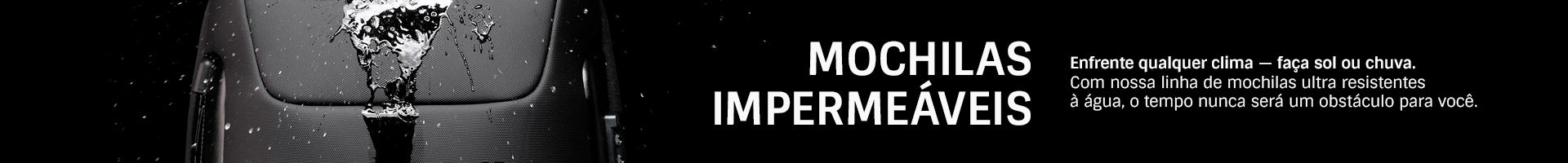 Mochilas impermeáveis