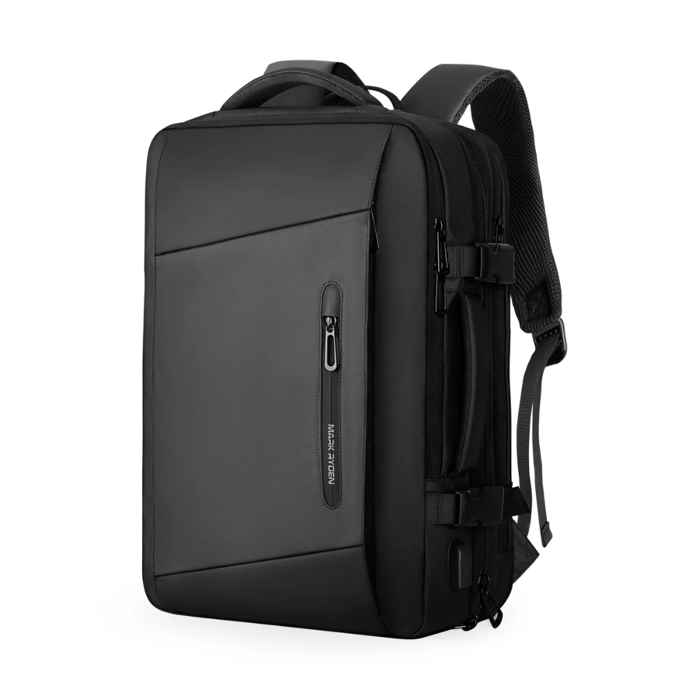 Mochila Mala Viagem Expansível 36l Notebook 17.3" Mark Ryden Preto Expandos