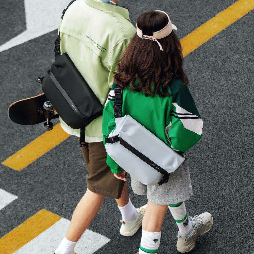 Bolsa De Ombro Cruzada Transversal Multiuso Impermeável Mark Ryden US Mailman