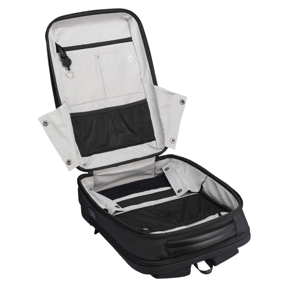 Mochila The Ratio Arc Apex Premium Executiva Eva Impermeável Para Notebook 15.6" Com Usb Mark Ryden