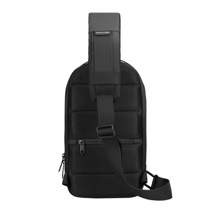 Bolsa Transversal Mensageiro Masculina Impermeável com porta USB Mark Ryden Torino