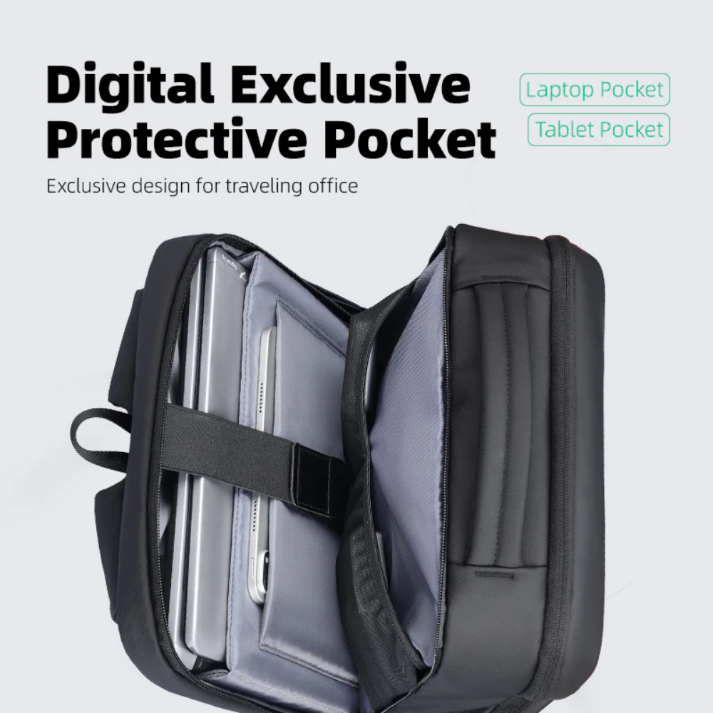 Mochila UrbanFlex Lite para Notebook 15.6" Impermeável Mark Ryden