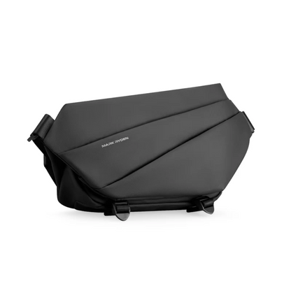 Bolsa Tranversal Shoulder Bag Impermeável Mark Ryden Voyager Cor Preto Liso