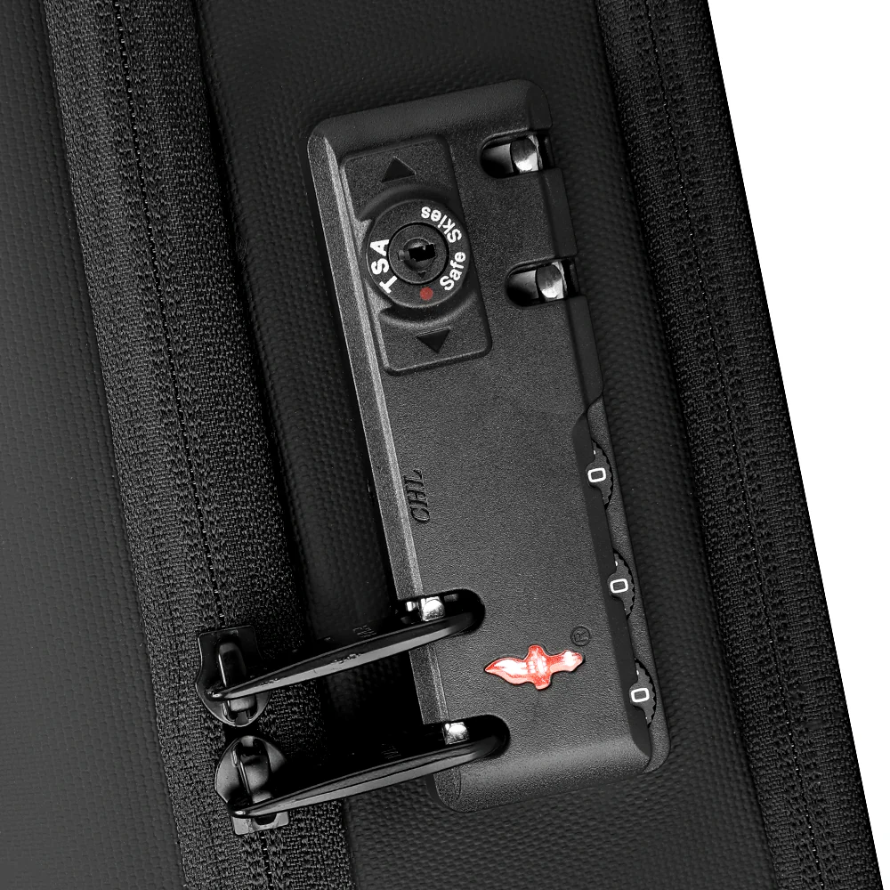 Mochila Executiva Antifurto com Trava Tsa A Prova D'água Para Notebook 15.6" com porta USB Mark Ryden Compilo