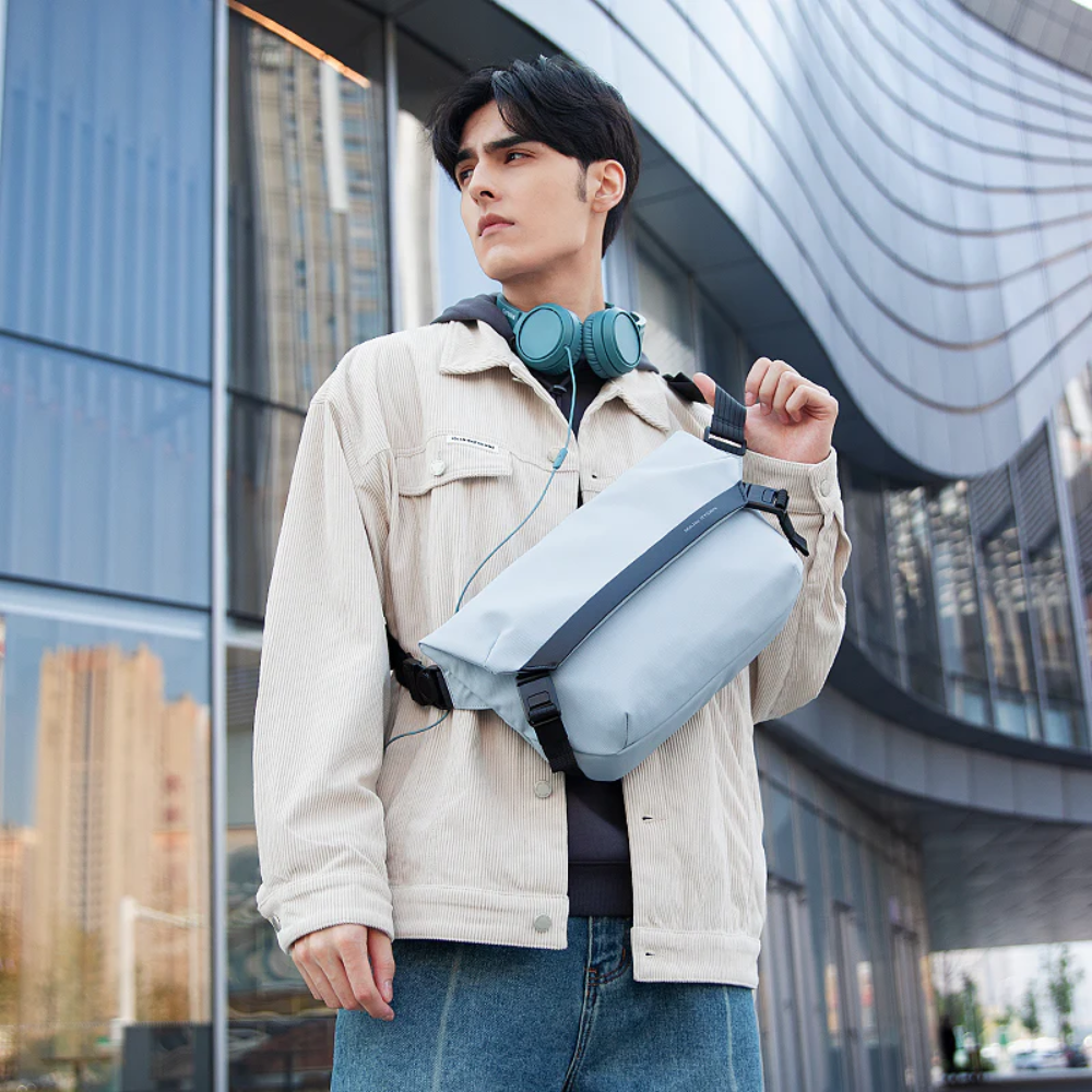 Bolsa De Ombro Cruzada Transversal Multiuso Impermeável Mark Ryden US Mailman