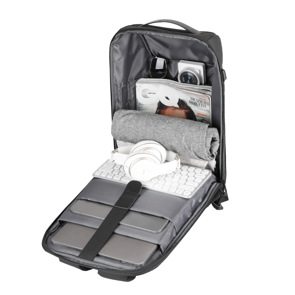 Mochila Antifurto para Notebook 15.6" Com Porta Usb Mark Ryden Odyssey Impermeável