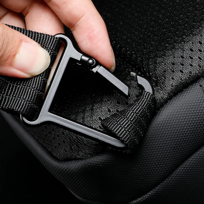 Bolsa Transversal Mensageiro Masculina Impermeável com porta USB Mark Ryden Torino