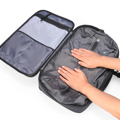Mochila Multifuncional De Compressão À Vácuo Com Bomba Notebook 15.6" Mark Ryden Expandos Compression