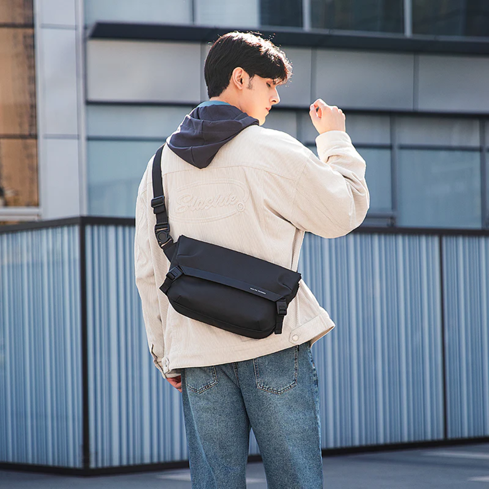 Bolsa De Ombro Cruzada Transversal Multiuso Impermeável Mark Ryden US Mailman