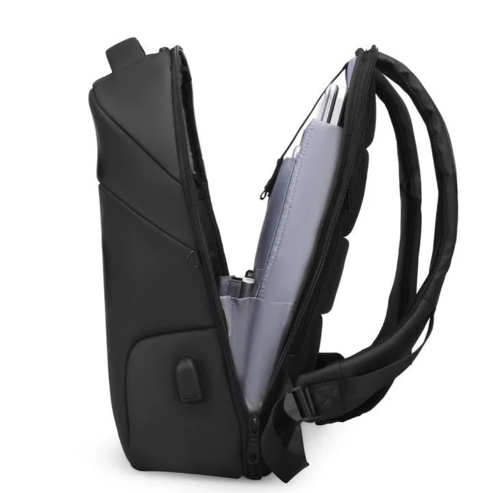 Mochila Antifurto com Trava Tsa Capa De Chuva Embutida e porta USB Mark Ryden Modern