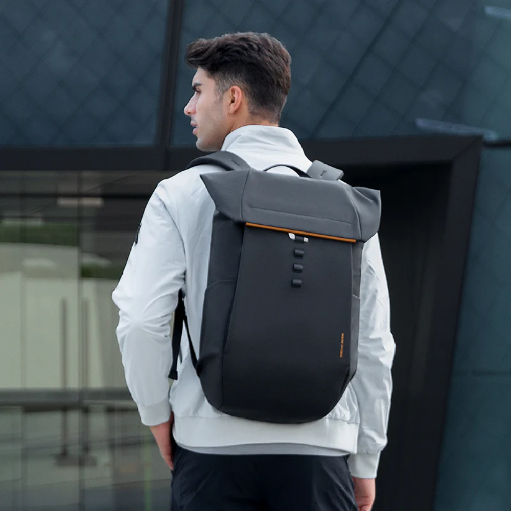 Mochila Unique Desgin Premium para Viagem Expansível 24l A 28l e Notebook 17.3" Crush Mark Ryden