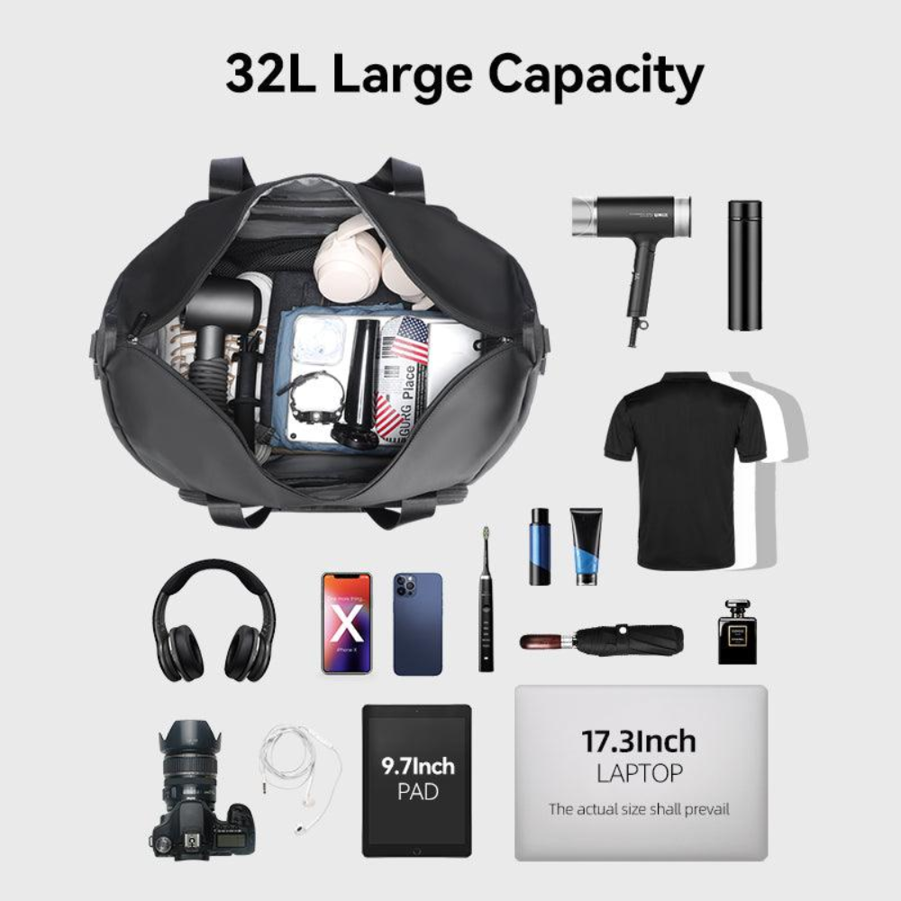 Bolsa Viagem e Academia Fitness Treino Capacidade 32L Mark Ryden JourneyFlex