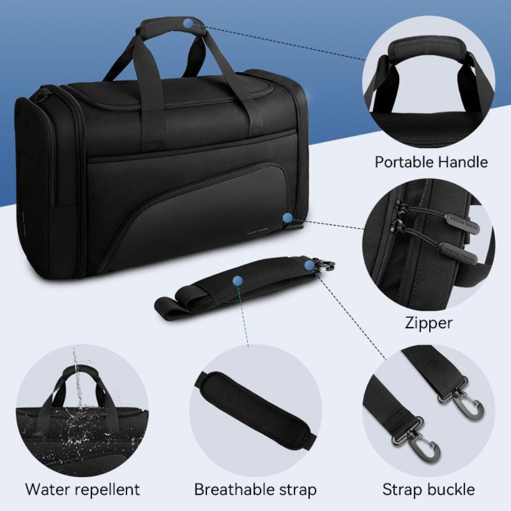 Bolsa Mochila Academia Fitness Treino Viagem Capacidade 37L Mark Ryden Deformable