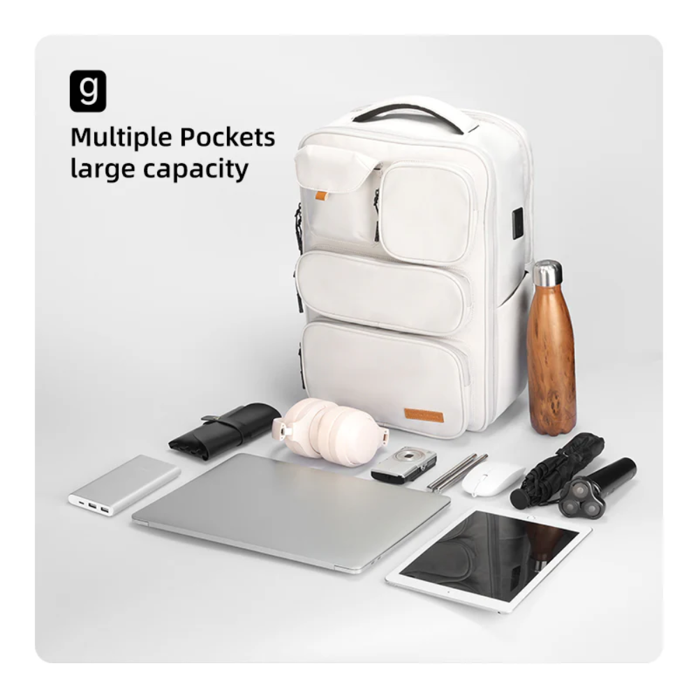 Mochila Viagem Impermeável para Notebook 17.3" com porta USB Mark Ryden VersaPack