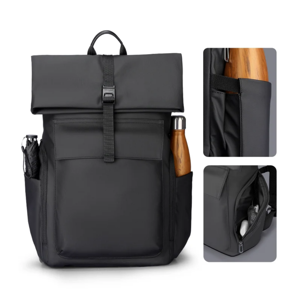 Mochila Executiva Expansível 22l Notebook 15.6" Impermeável Mark Ryden Minimalismo II