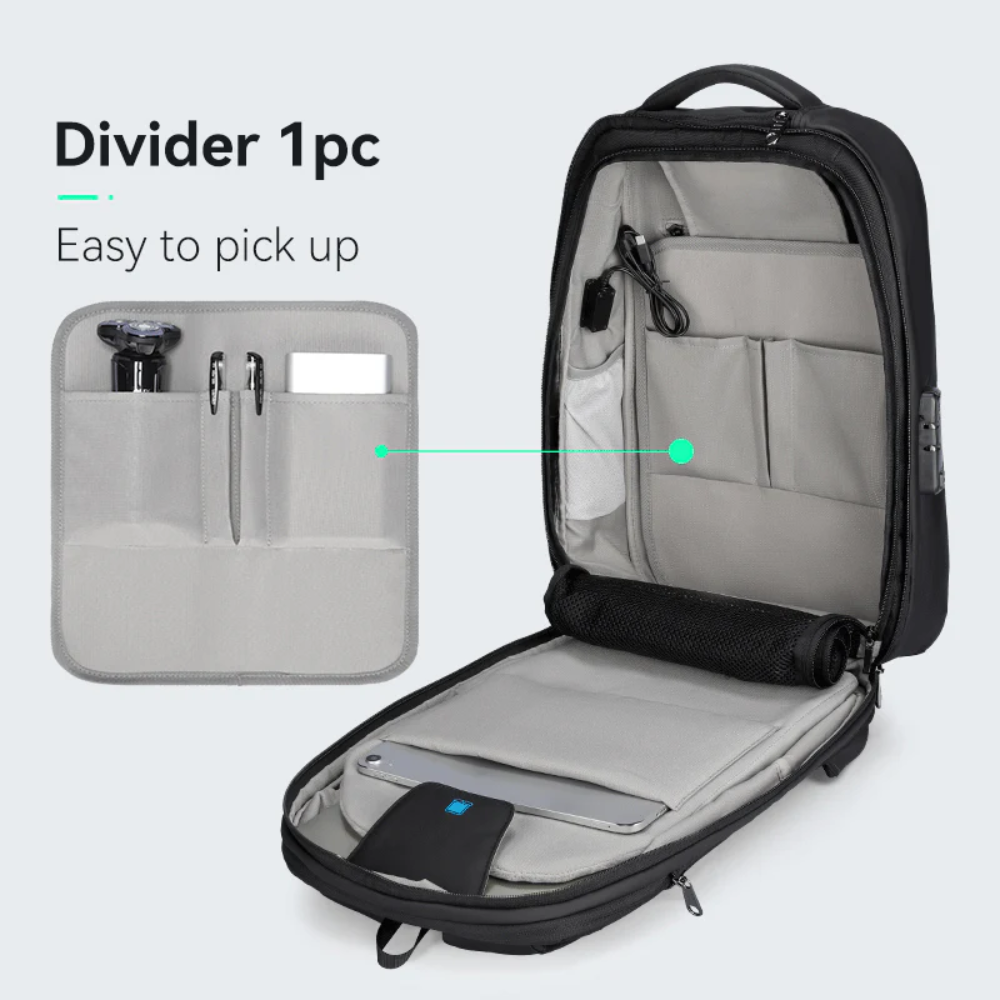 Mochila Protector II Mark Ryden Expansível e Impermeável com Anti Furto Com Trava Tsa