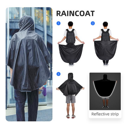 Mochila Antifurto com Trava Tsa Capa De Chuva Embutida e porta USB Mark Ryden Modern