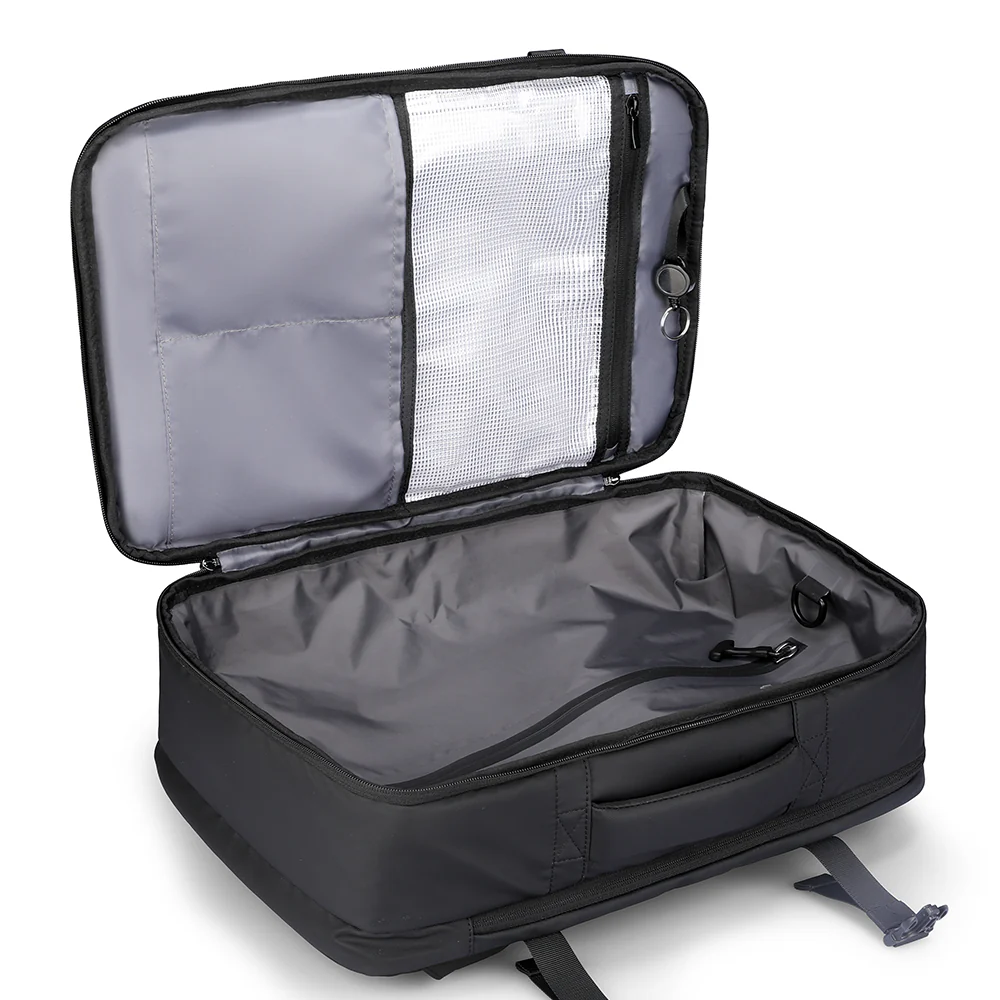 Mochila Multifuncional De Compressão À Vácuo Com Bomba Notebook 15.6" Mark Ryden Expandos Compression