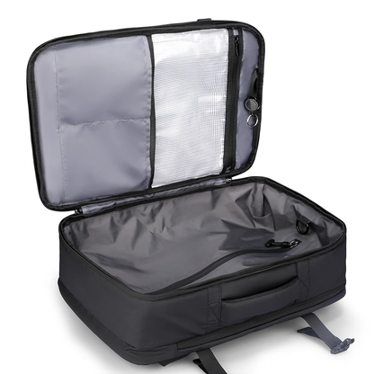 Mochila Multifuncional De Compressão À Vácuo Com Bomba Notebook 15.6" Mark Ryden Expandos Compression