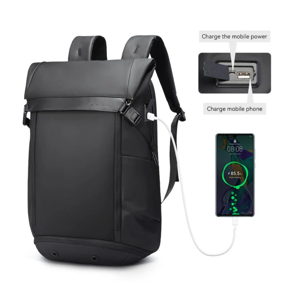 Mochila Urban Travel Mark Ryden Expansível 36l para Viagens e Notebook 17.3" com Usb