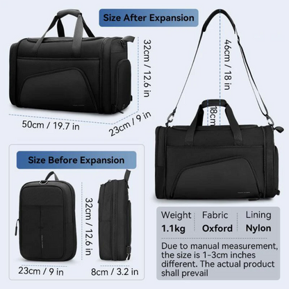 Bolsa Mochila Academia Fitness Treino Viagem Capacidade 37L Mark Ryden Deformable