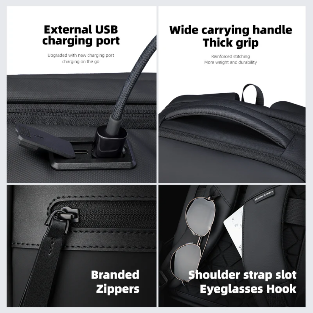 Mochila UrbanFlex Lite para Notebook 15.6" Impermeável Mark Ryden