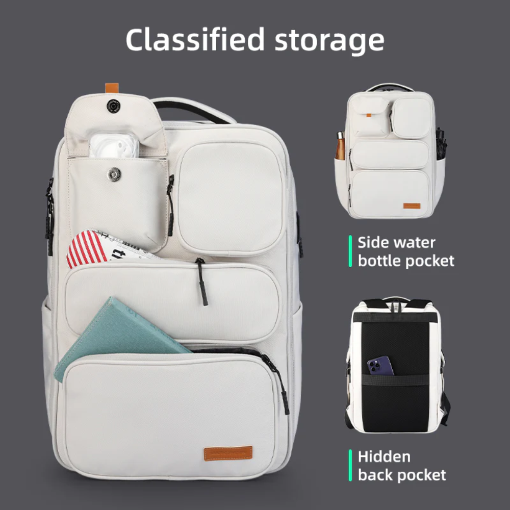 Mochila Viagem Impermeável para Notebook 17.3" com porta USB Mark Ryden VersaPack