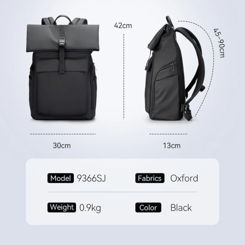 Mochila Executiva Expansível 22l Notebook 15.6" Impermeável Mark Ryden Minimalismo II