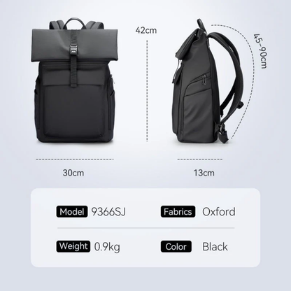 Mochila Executiva Expansível 22l Notebook 15.6" Impermeável Mark Ryden Minimalismo II