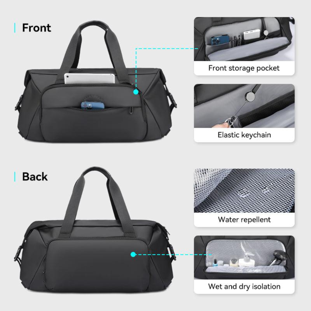 Bolsa Viagem e Academia Fitness Treino Capacidade 32L Mark Ryden JourneyFlex
