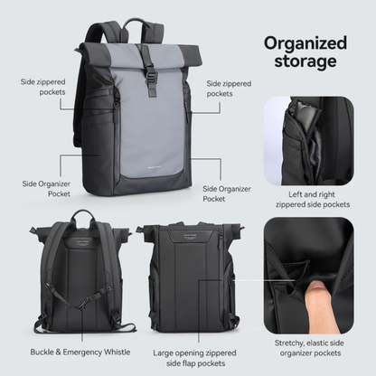 Mochila Expansível Impermeável para Notebook 17.3" Mark Ryden DynaPack
