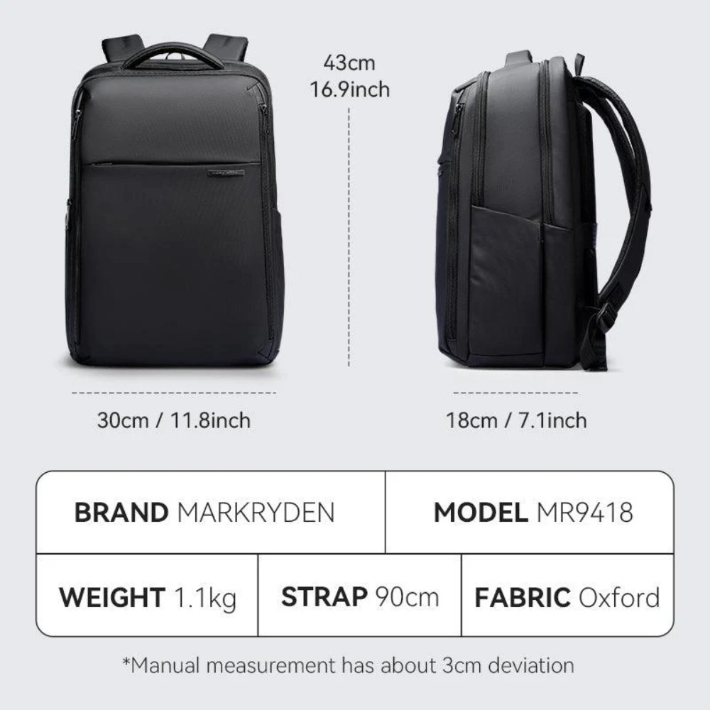 Mochila VenturePro Mark Ryden Impermeável para Notebook 15.6"