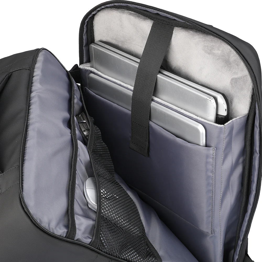 Mochila Multifuncional De Compressão À Vácuo Com Bomba Notebook 15.6" Mark Ryden Expandos Compression