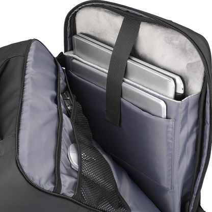 Mochila Multifuncional De Compressão À Vácuo Com Bomba Notebook 15.6" Mark Ryden Expandos Compression