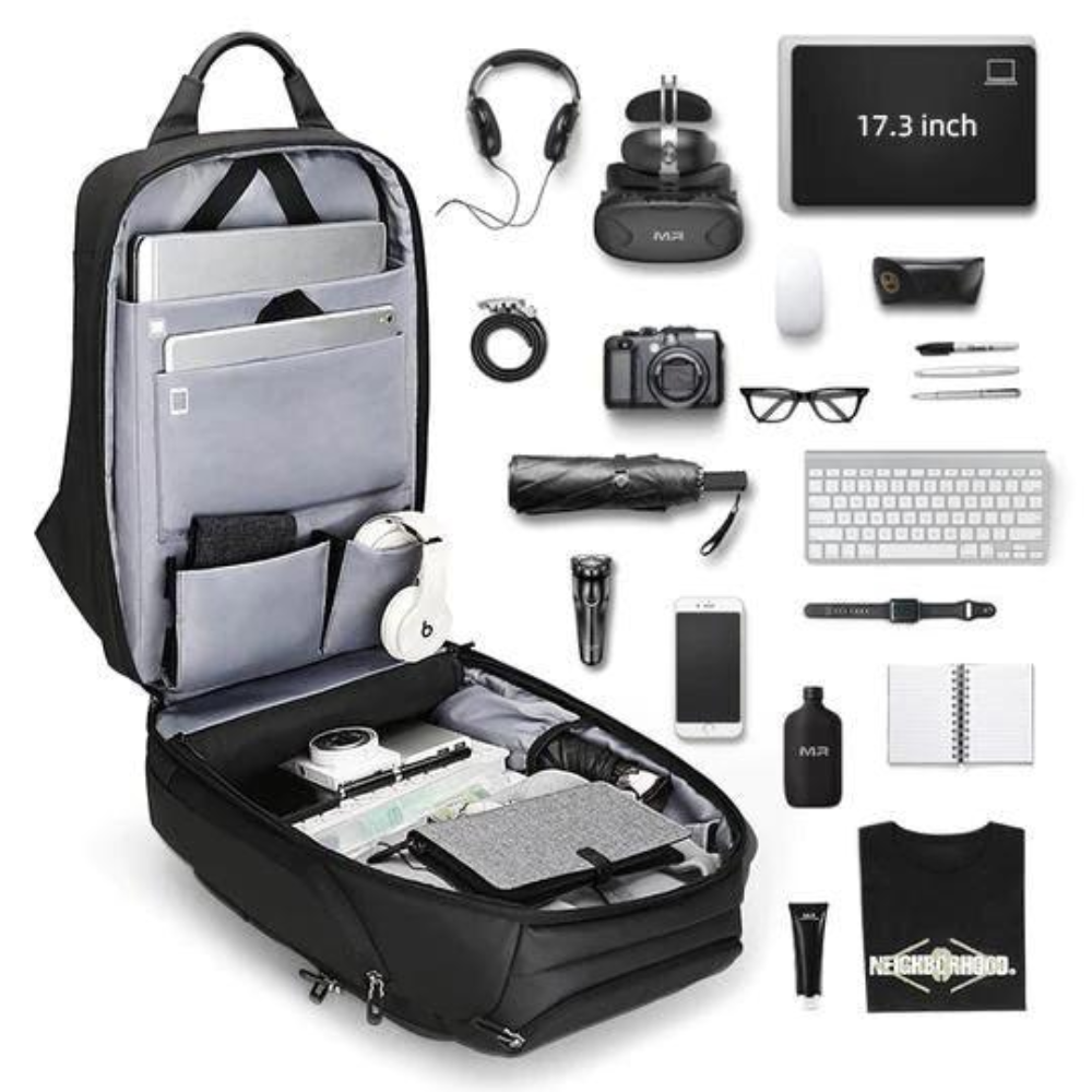 Mochila Bolsa Premium Grande para Notebook Mark Ryden Compacto com porta USB