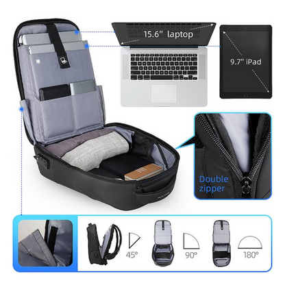 Mochila Antifurto com Trava Tsa Capa De Chuva Embutida e porta USB Mark Ryden Modern