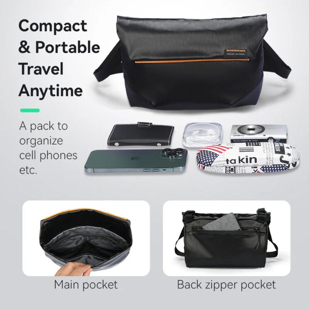 Bolsa Tiracolo De Ombro Pasta Mensageiro Impermeável Mark Ryden Streamline