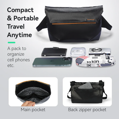 Bolsa Tiracolo De Ombro Pasta Mensageiro Impermeável Mark Ryden Streamline