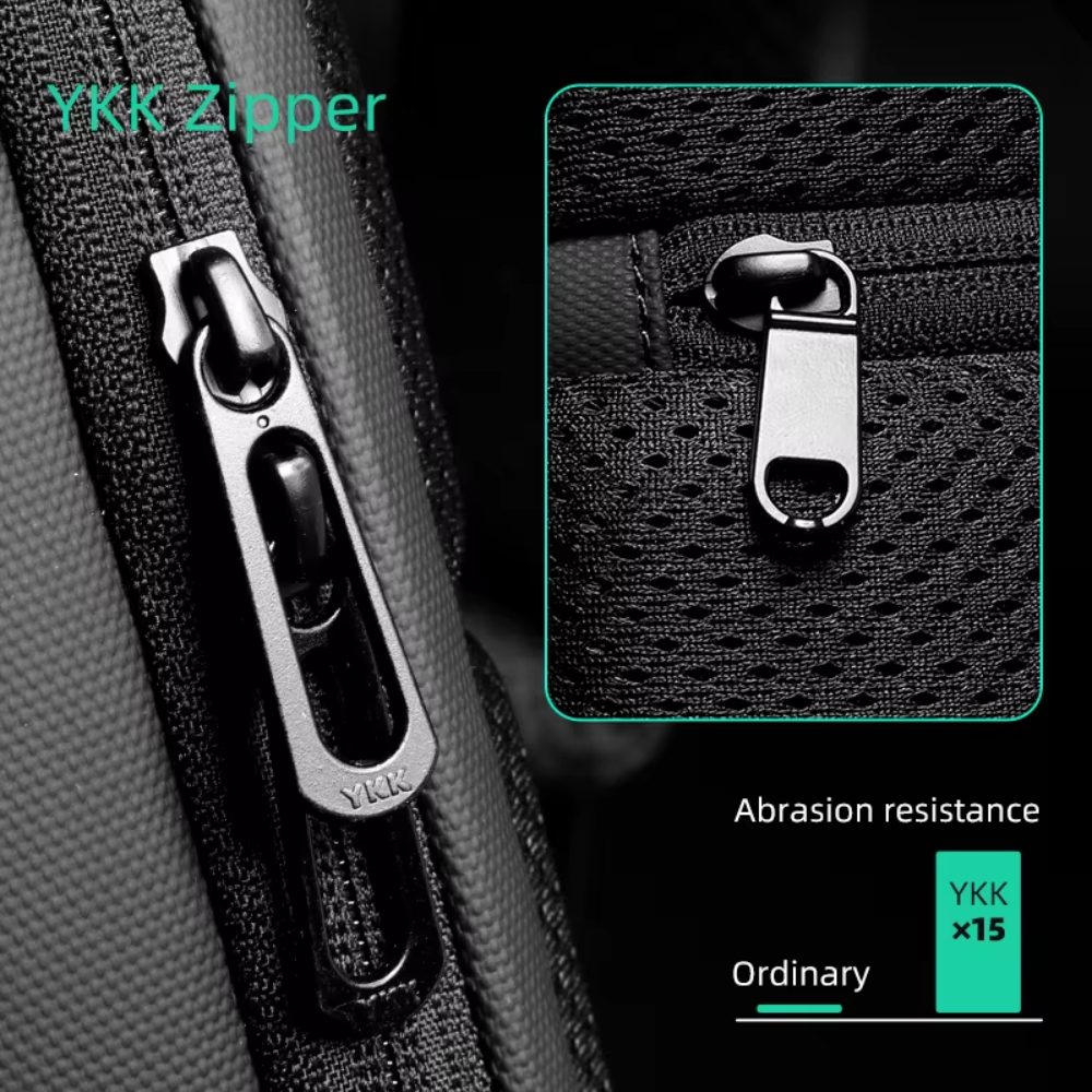 Bolsa Transversal Mensageiro Masculina Impermeável com porta USB Mark Ryden Torino