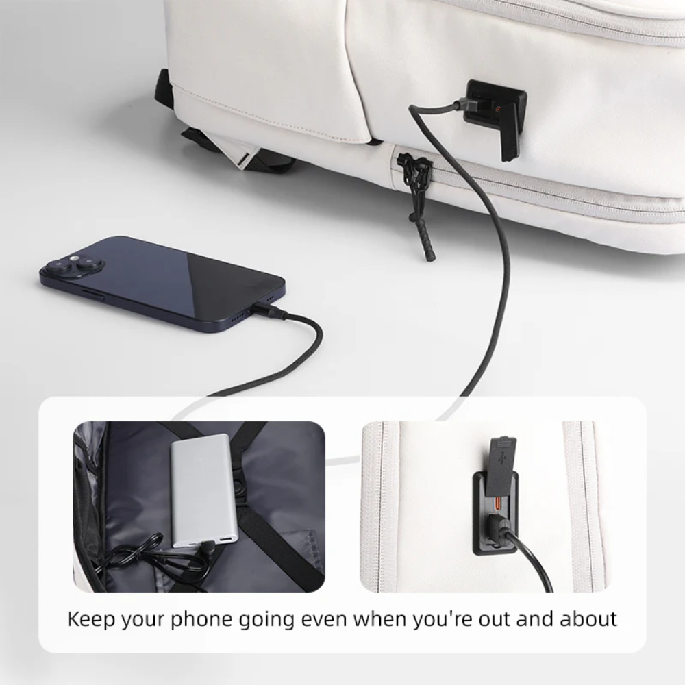 Mochila Viagem Impermeável para Notebook 17.3" com porta USB Mark Ryden VersaPack