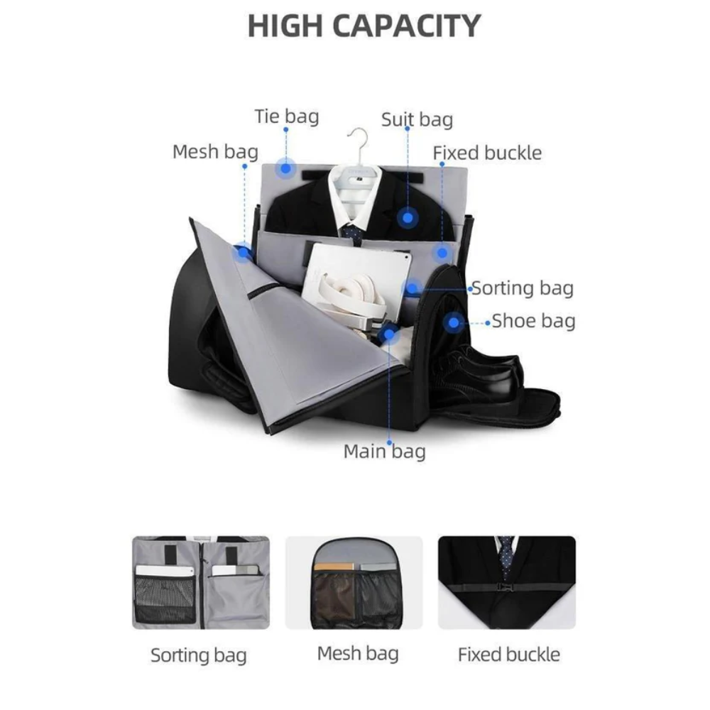 Bolsa Executiva Porta Terno Mark Ryden Gentleman