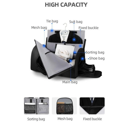 Bolsa Executiva Porta Terno Mark Ryden Gentleman