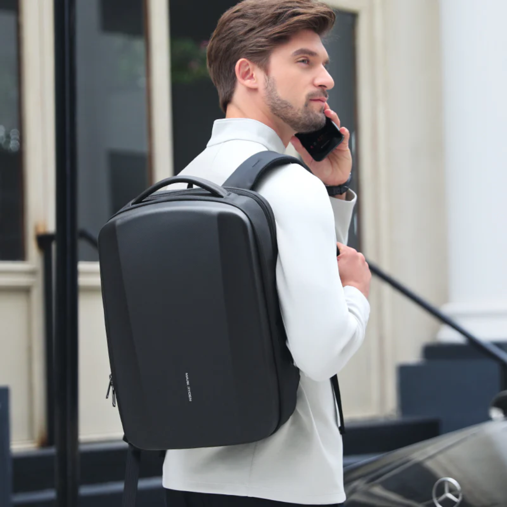 Mochila Executiva Para Notebook 15.6" Com Usb EVA Impermeável Mark Ryden Hercules