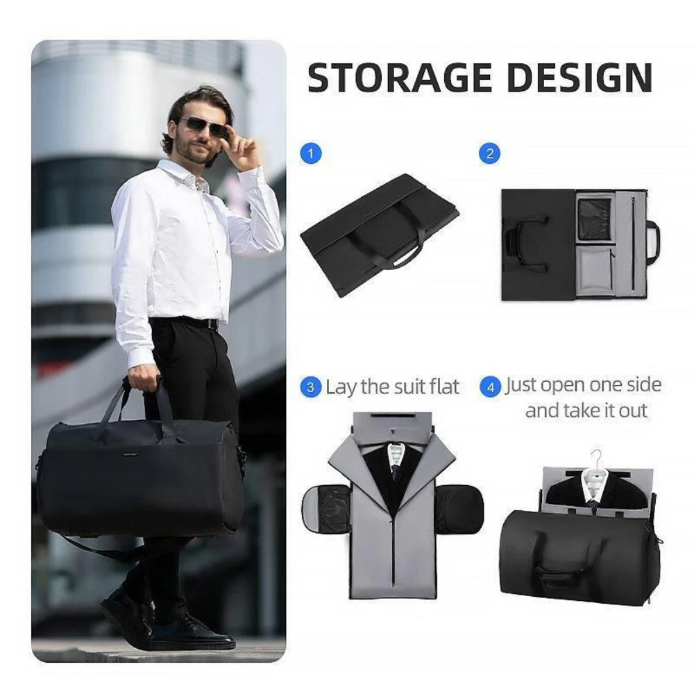 Bolsa Executiva Porta Terno Mark Ryden Gentleman