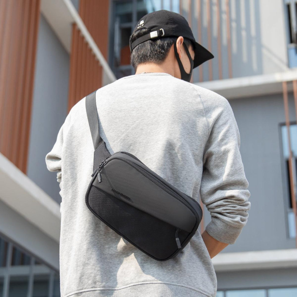 Pochete Premium De Cintura Multiuso Motoqueiro Impermeável Mark Ryden CrossWear