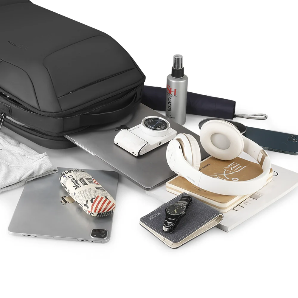 Mochila Premium Multifuncional Reforçada Com Usb Notebook 15.6" Mark Ryden Eminence