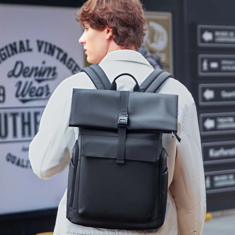 Mochila Executiva Expansível 22l Notebook 15.6" Impermeável Mark Ryden Minimalismo II