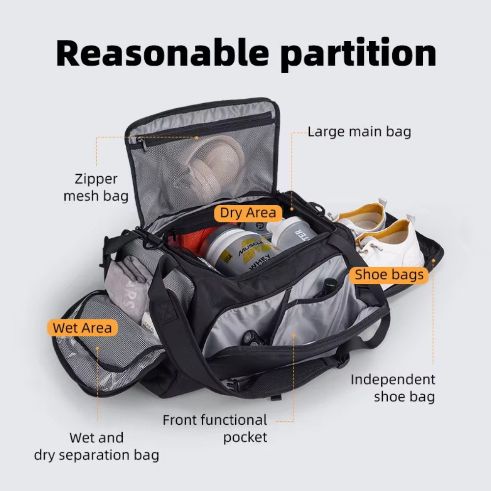 Bolsa Mochila 2 Em 1 Academia E Trabalho Capacidade 46L Mark Ryden Worksman