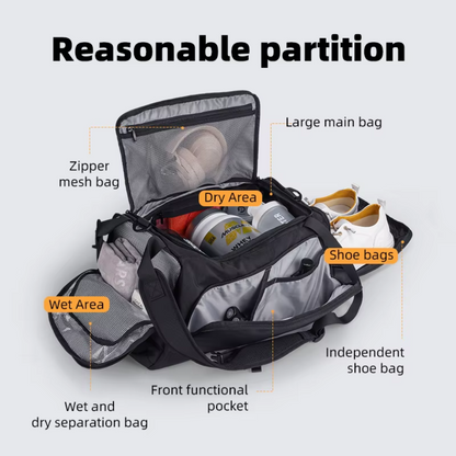 Bolsa Mochila 2 Em 1 Academia E Trabalho Capacidade 46L Mark Ryden Worksman